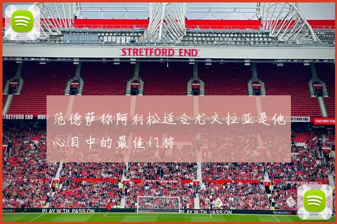 范德萨称阿利松适合尤文拉亚是他心目中的最佳门将
